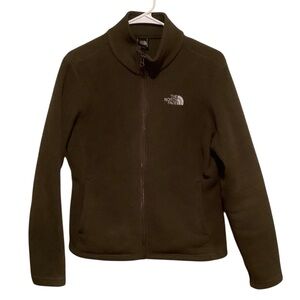 The North Face Dark Green Fleece Jacket